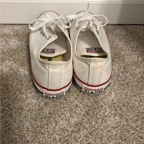 Converse White Sneakers - Picture 3 of 4